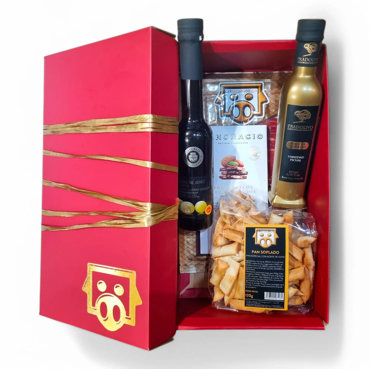 Cesta Regalo Gourmet Sabor y Tradición CERdo cuadraDO
