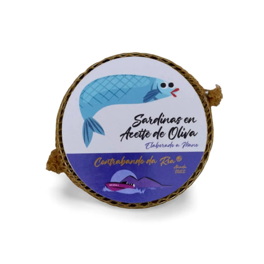 Conservas Sardinillas en Aceite de Oliva Virgen Extra Contrabando da Ría