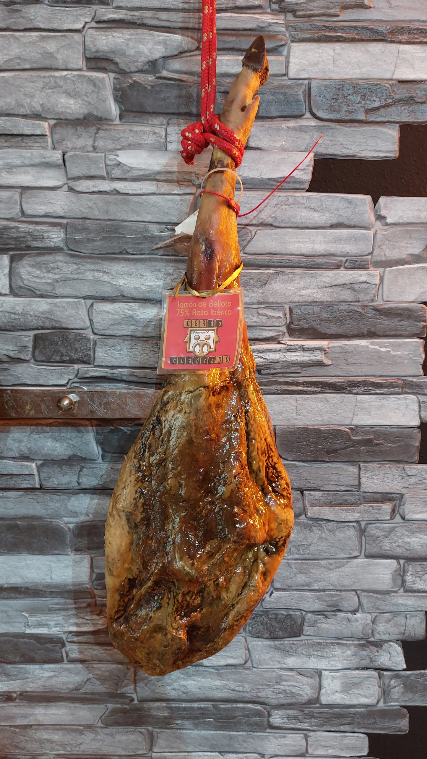 Jamón de Bellota 75% Ibérico de Guijuelo (Salamanca) CERdo cuadraDO