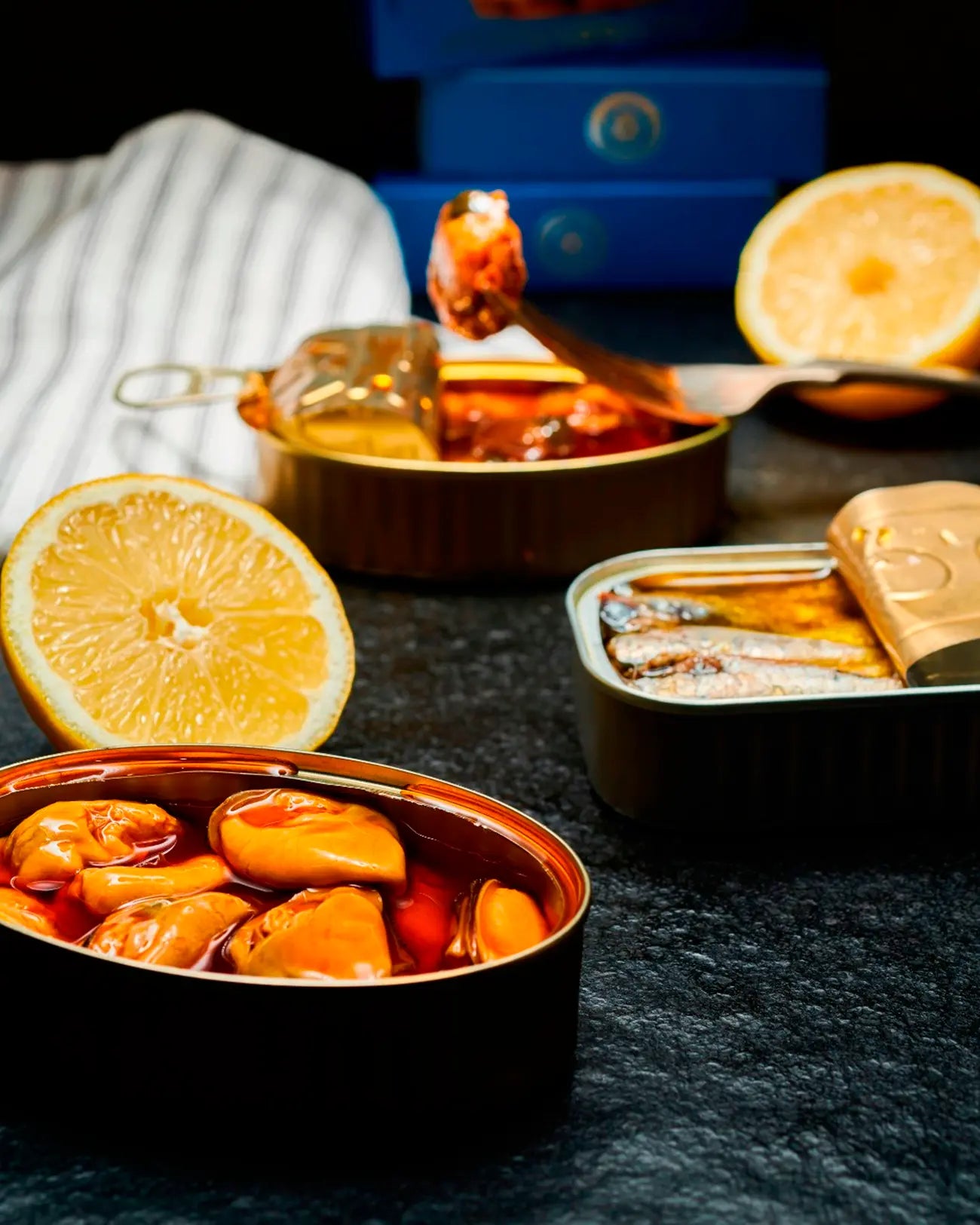 Mejillones en Escabeche y Aceite de Oliva Virgen Extra La Chinata