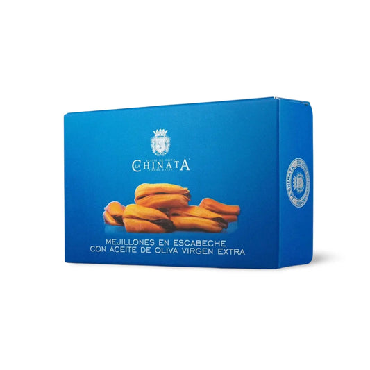 Mejillones en Escabeche y Aceite de Oliva Virgen Extra La Chinata