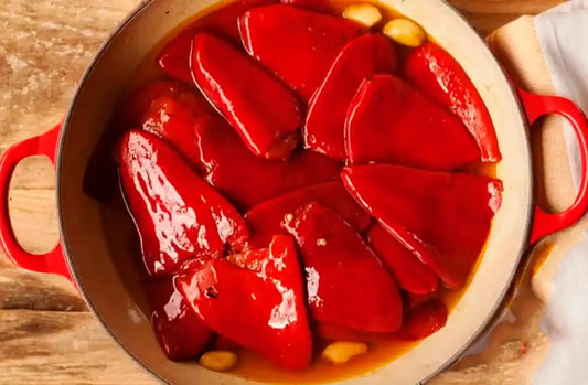 Pimientos del Piquillo con Aceite de Oliva Virgen Extra La Chinata
