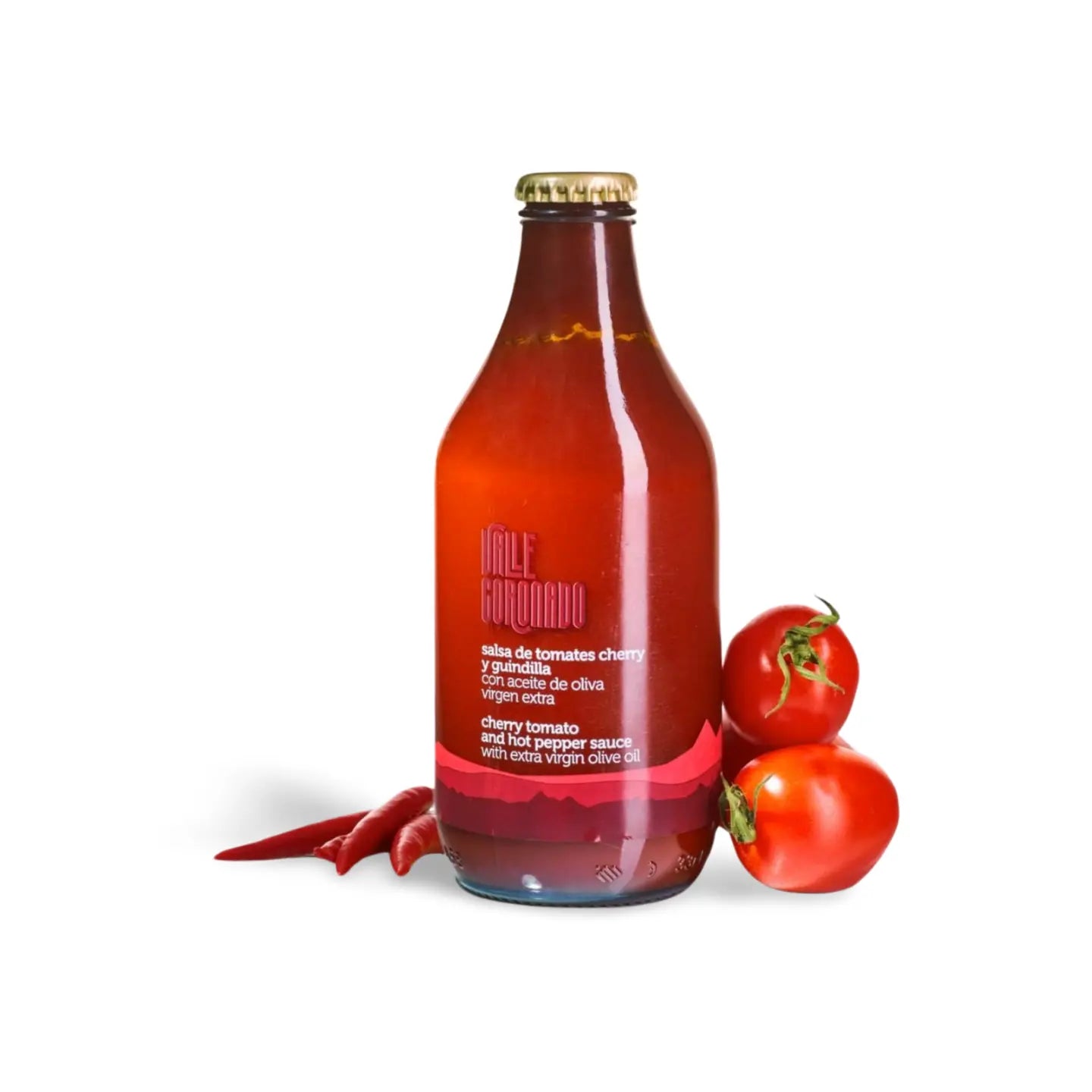 Salsa de Tomate y Guindillas con Aceite de Oliva Virgen Extra La Chinata