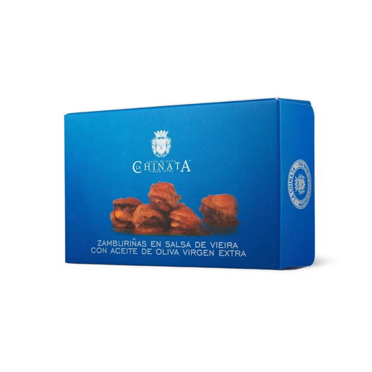 Zamburiñas con Aceite de Oliva Virgen Extra La Chinata