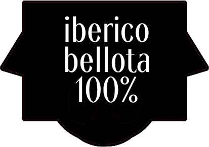 Jamón 100% Ibérico de Bellota Natural / Marchamo Negro Jamón