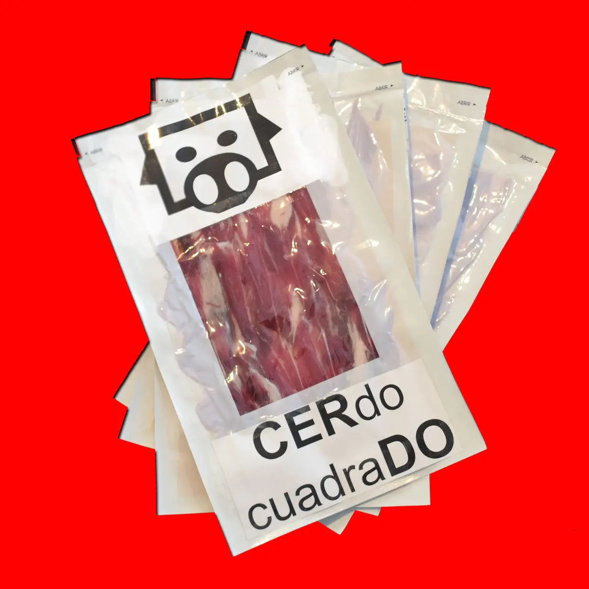 Pack Ahorro Sobres Jamón 75% Ibérico Bellota Cortado a Cuchillo - Guijuelo (Salamanca) CERdo cuadraDO