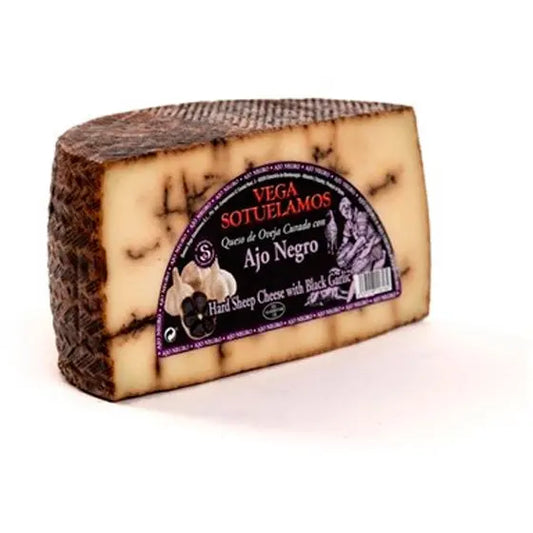 Queso Curado 6 Meses de Oveja con Ajo Negro - Vega Sotuélamos Vega Sotuélamos