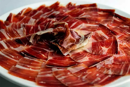 Sobre Jamón 100% Natural y 100% Ibérico Bellota Cortado a Cuchillo - Jabugo (Huelva) Gabriel Castaño