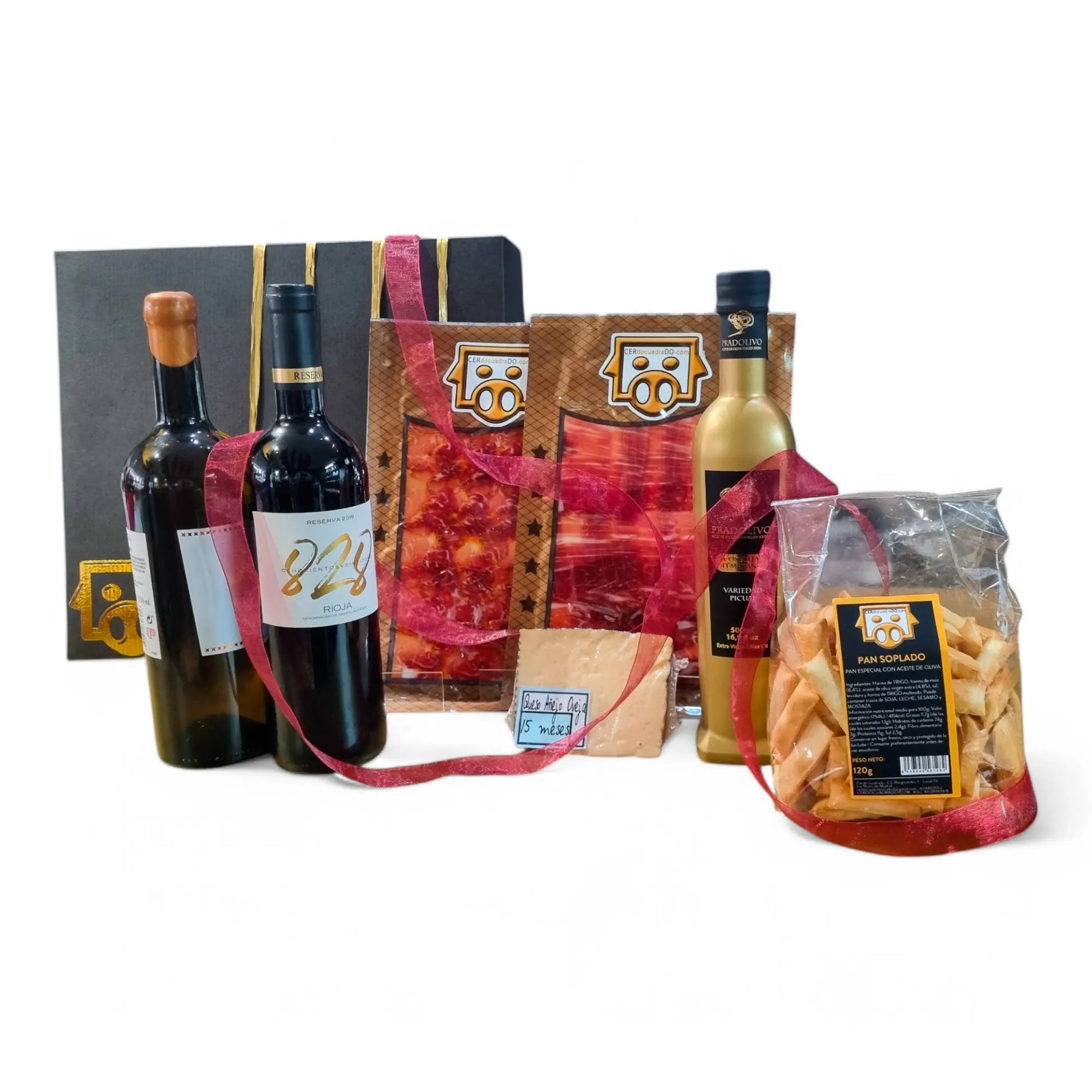 Cesta Regalo Gourmet Encanto Gastronómico CERdo cuadraDO