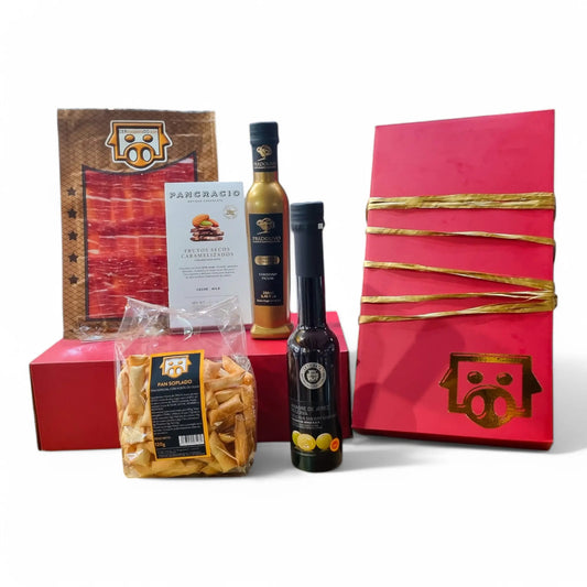 Cesta Regalo Gourmet Sabor y Tradición CERdo cuadraDO