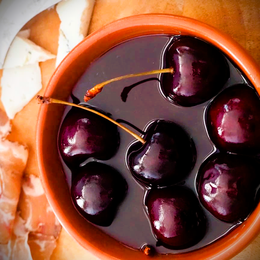 Condimento Balsámico Vinagre de Jerez con Cerezas La Chinata