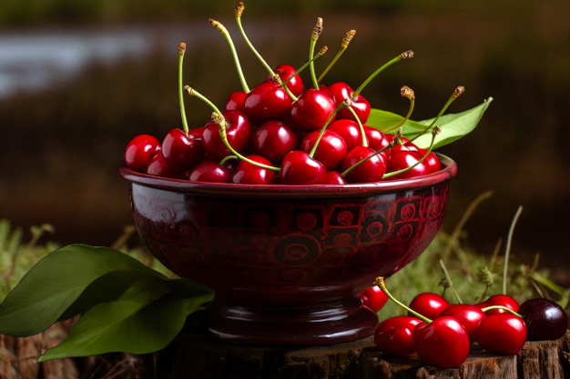 Mermelada de Cereza con Jengibre y Hierbabuena CERdo cuadraDO