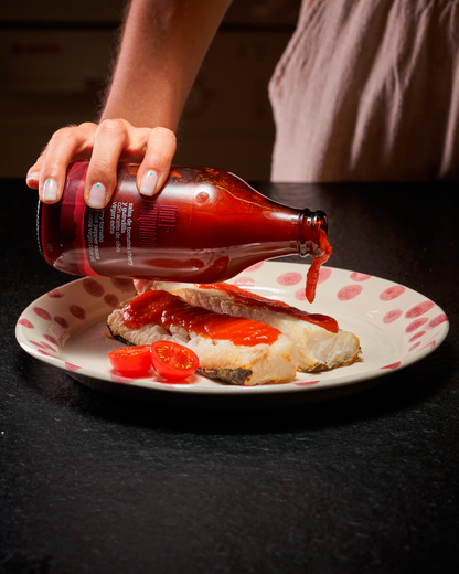 Salsa de Tomate y Guindillas con Aceite de Oliva Virgen Extra (copia) La Chinata