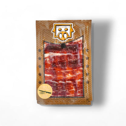 Sobre Jamón 100% Natural y 100% Ibérico Bellota Cortado a Cuchillo - Jabugo (Huelva) Gabriel Castaño